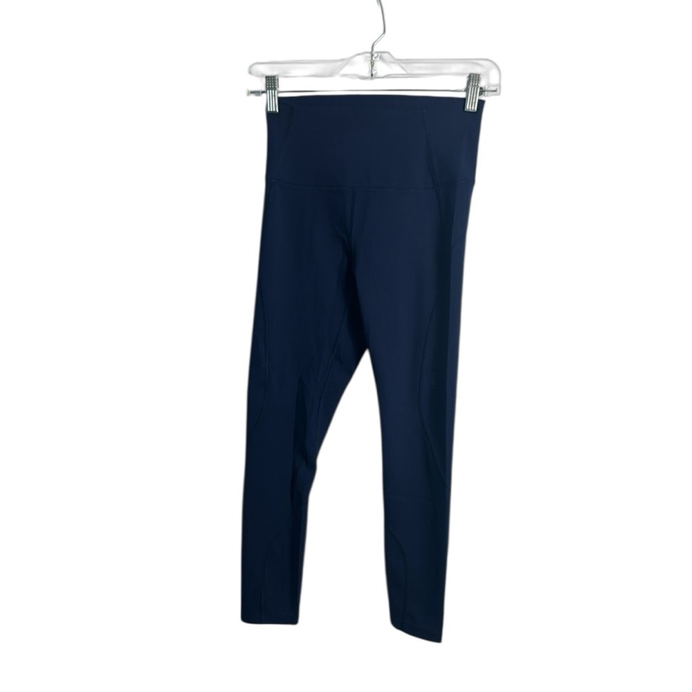 LNDR Navy Cropped Leggings Size XS